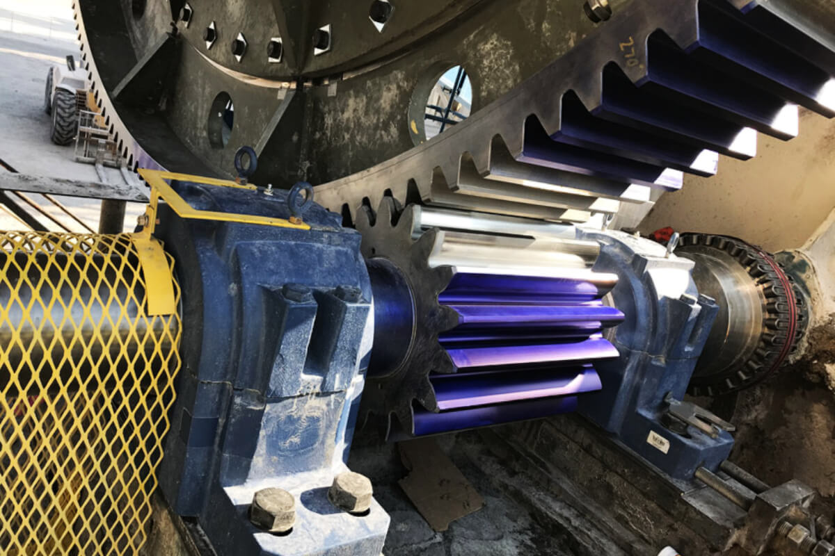 New Philadelphia Gear kiln drive gears