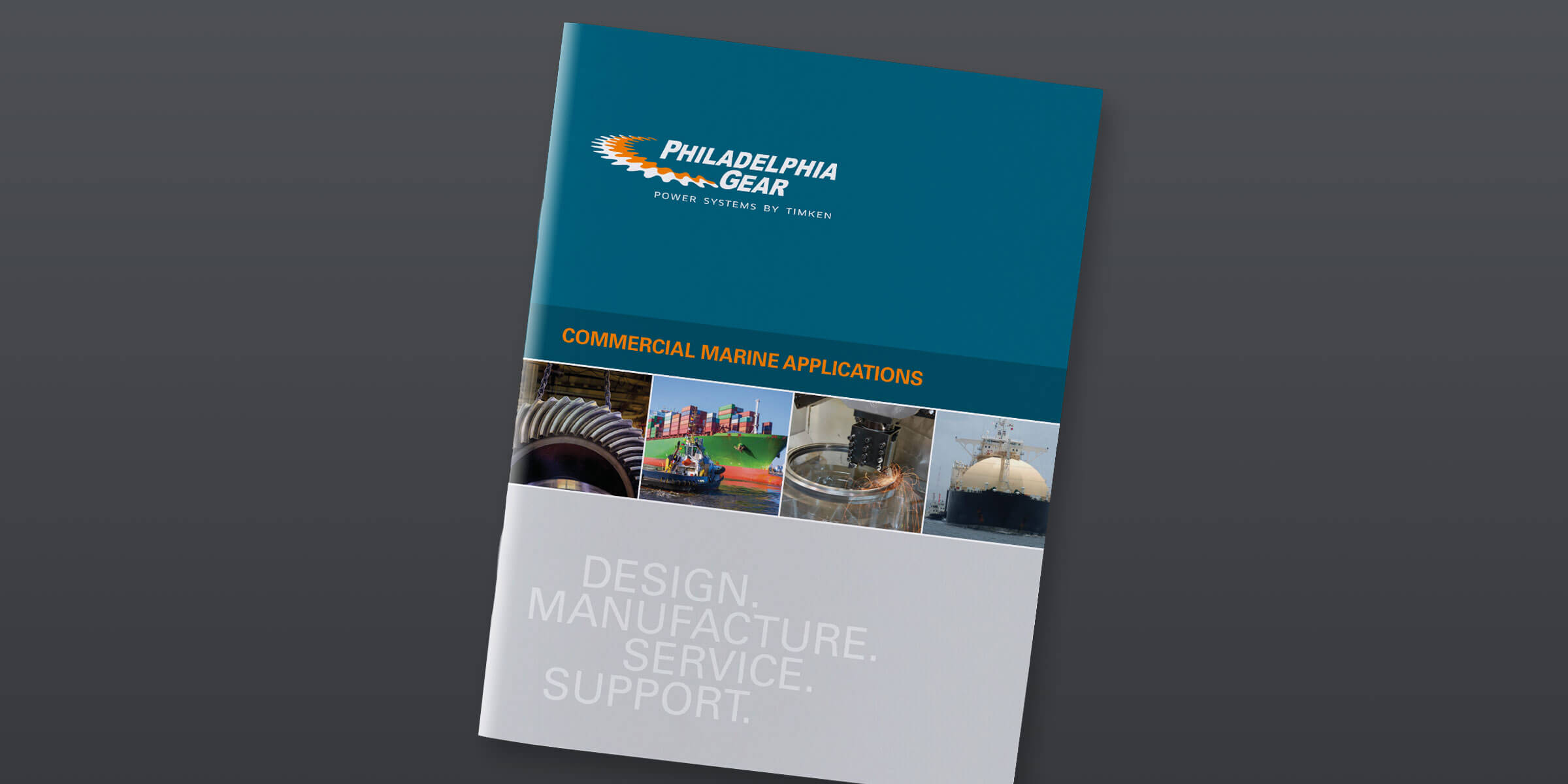 Philadelphia Gear commercial marine applications brochure